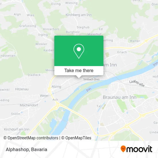 Alphashop map