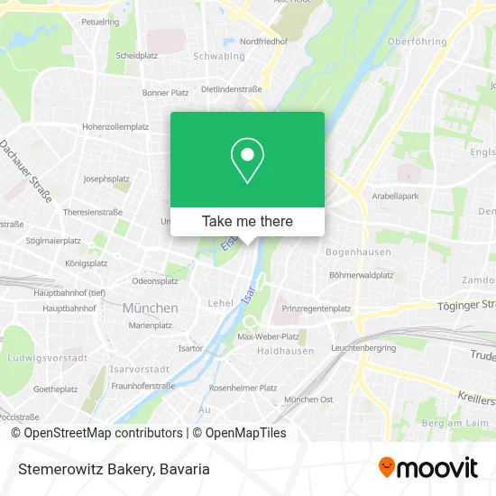Stemerowitz Bakery map
