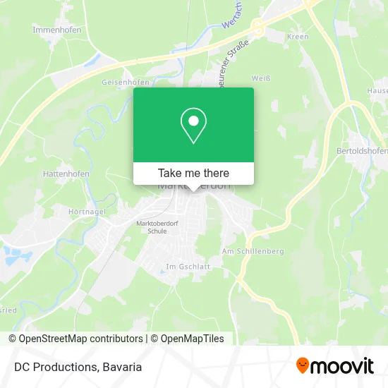 Dc Productions map