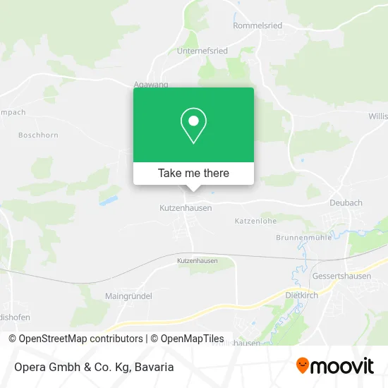 Opera Gmbh & Co. Kg map