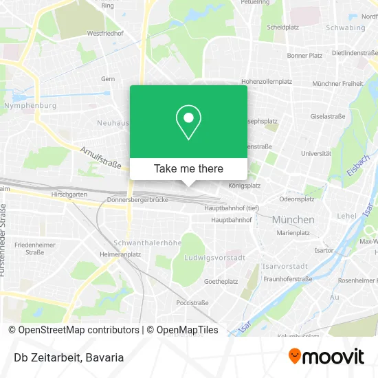 Db Zeitarbeit map