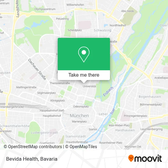 Bevida Health map