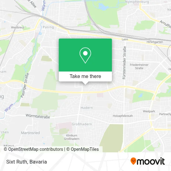 Sixt Ruth map