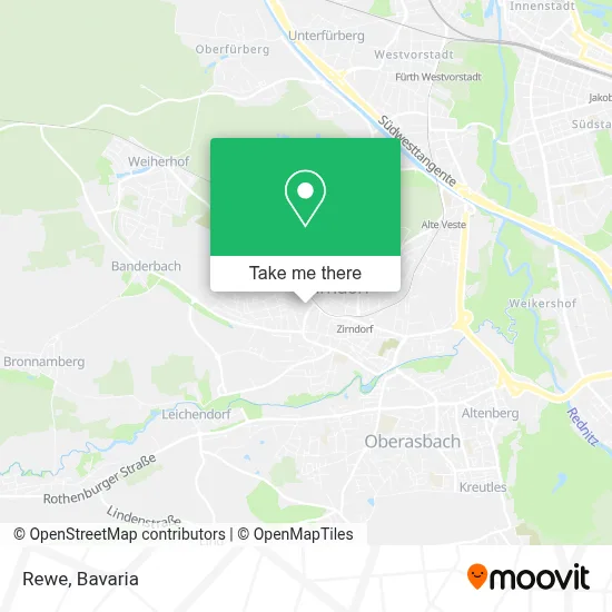 Rewe map
