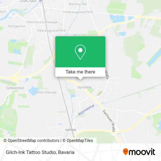 Gilch-Ink Tattoo Studio map