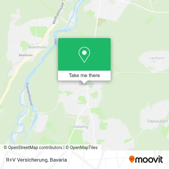R+V Versicherung map