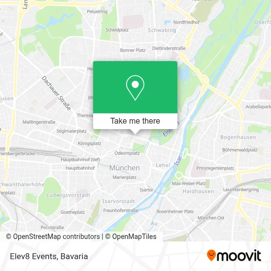 Elev8 Events map
