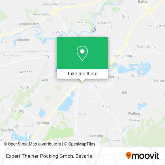 Expert Theiner Pocking Gmbh map