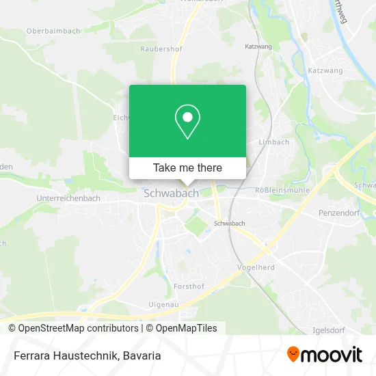 Ferrara Haustechnik map