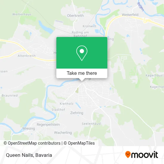 Queen Nails map