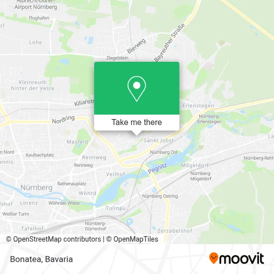 Bonatea map