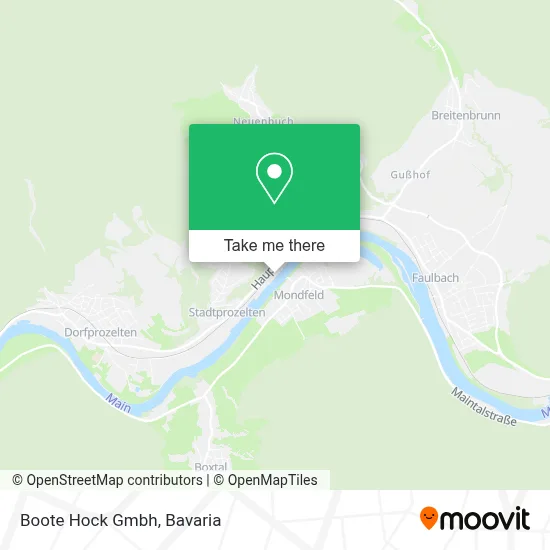 Boote Hock Gmbh map