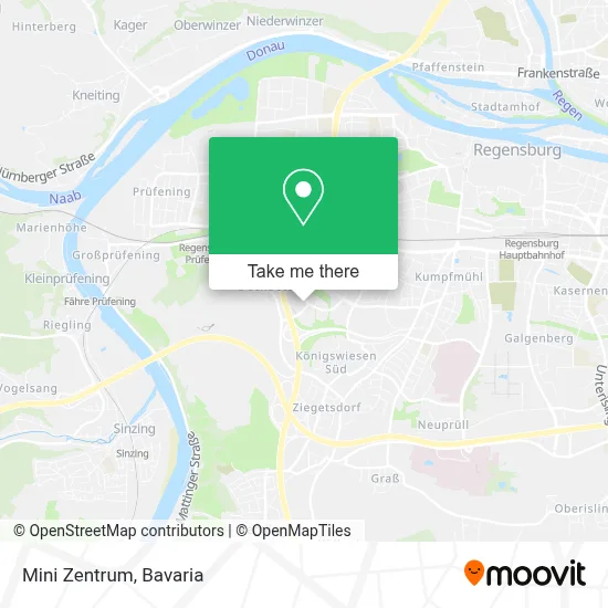 Mini Zentrum map