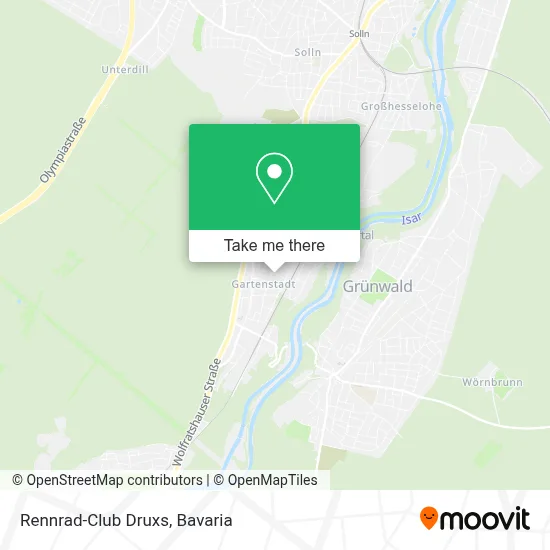 Rennrad-Club Druxs map