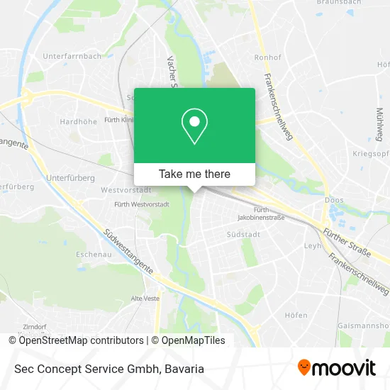 Sec Concept Service Gmbh map