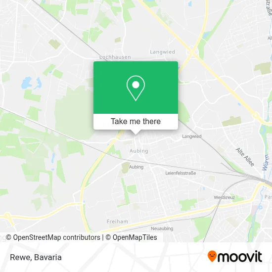 Rewe map