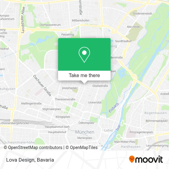 Lova Design map
