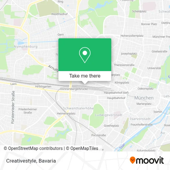 Creativestyle map
