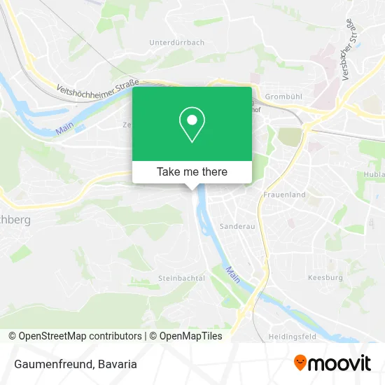 Gaumenfreund map