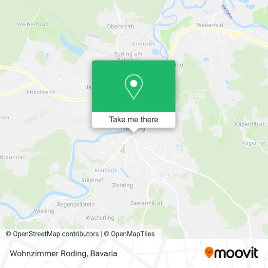 Wohnzimmer Roding map