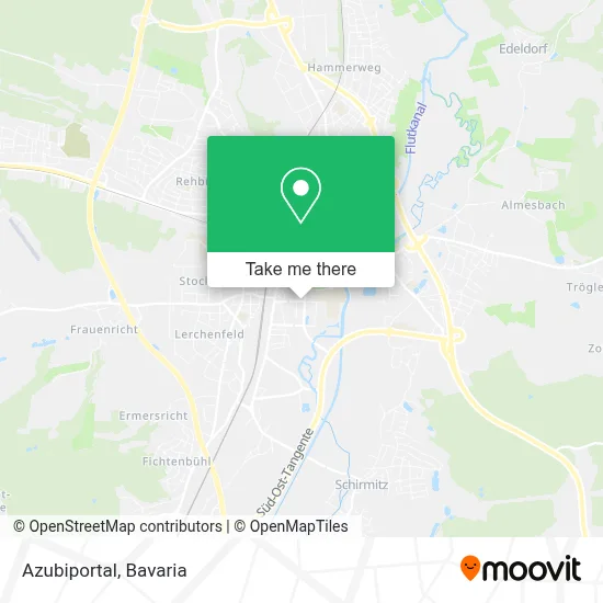 Azubiportal map
