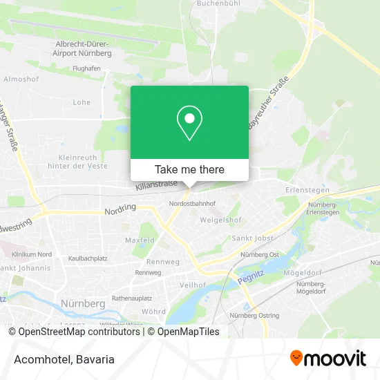 Acomhotel map