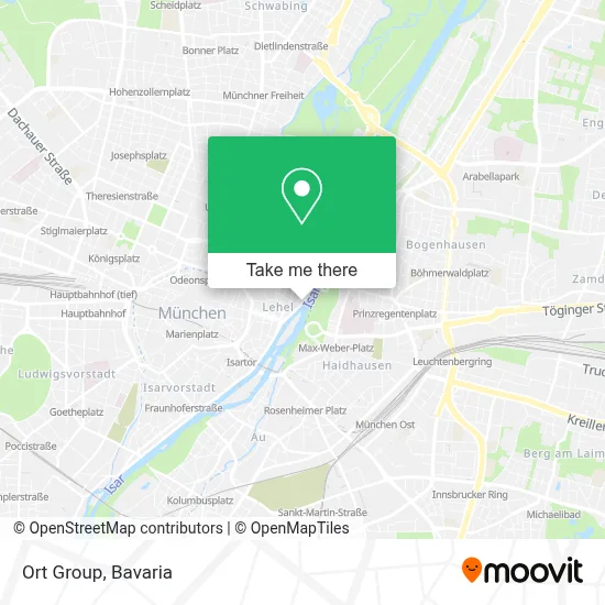 Ort Group map