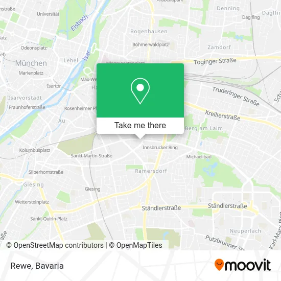Rewe map