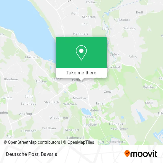 Deutsche Post map