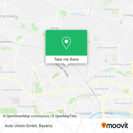 Auto Union Gmbh map