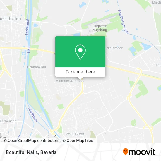 Beautiful Nails map