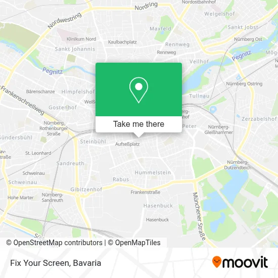 Fix Your Screen map