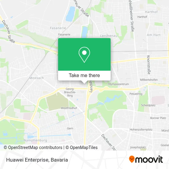 Huawei Enterprise map