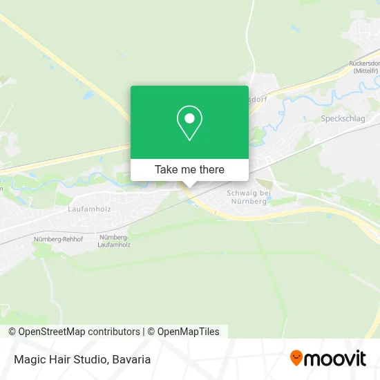 Magic Hair Studio map