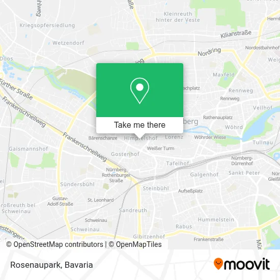Rosenaupark map