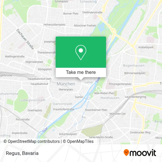 Regus map