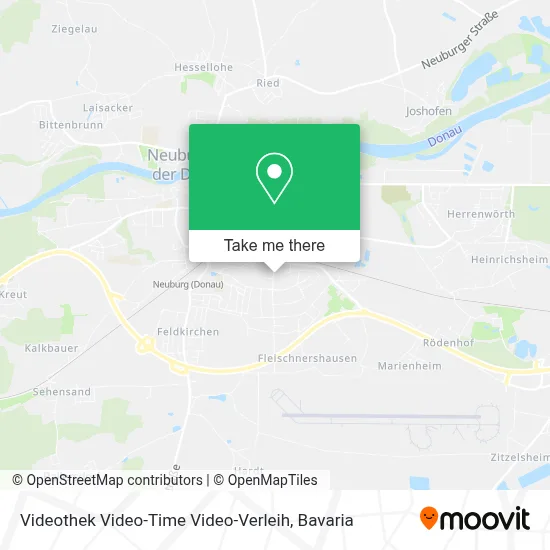 Videothek Video-Time Video-Verleih map