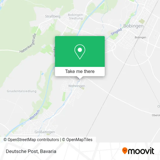 Deutsche Post map