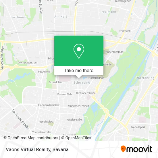 Vaons Virtual Reality map