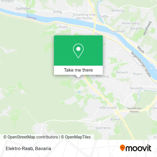 Elektro-Raab map