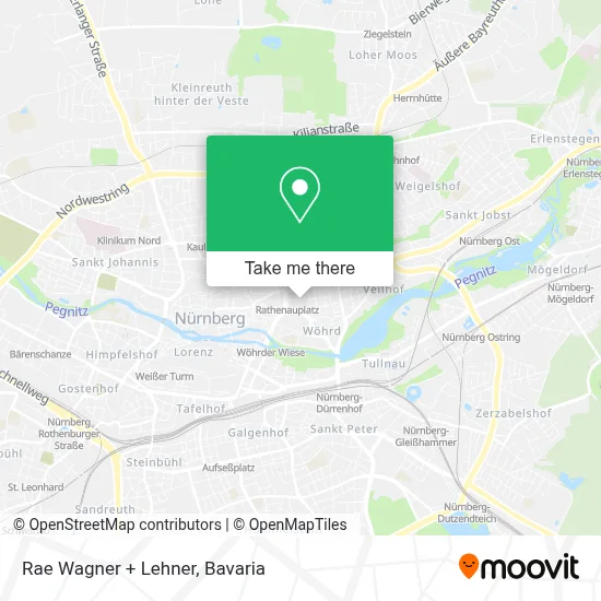 Rae Wagner + Lehner map