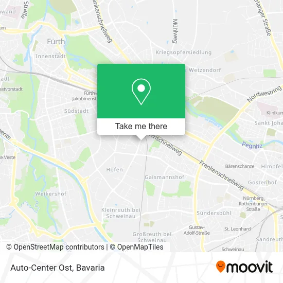 Auto-Center Ost map