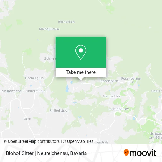 Biohof Sitter | Neureichenau map