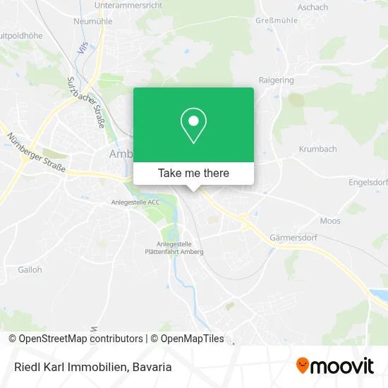 Riedl Karl Immobilien map