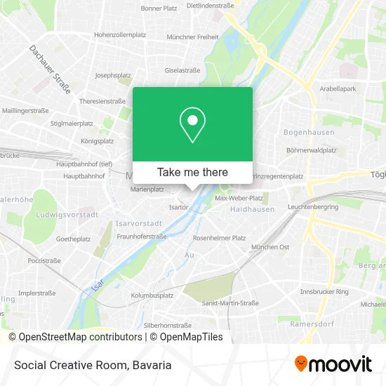 Social Creative Room map