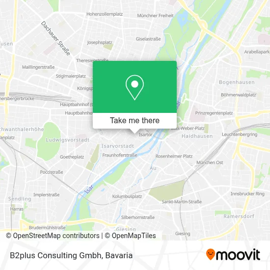 B2plus Consulting Gmbh map