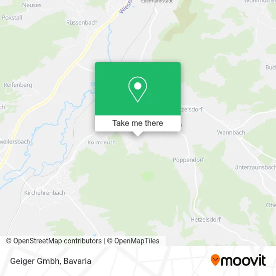 Geiger Gmbh map