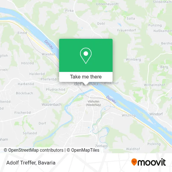Adolf Treffer map