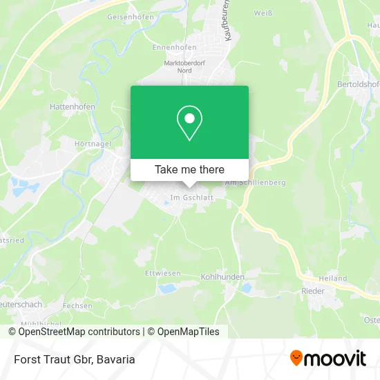 Forst Traut Gbr map