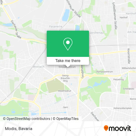 Modis map